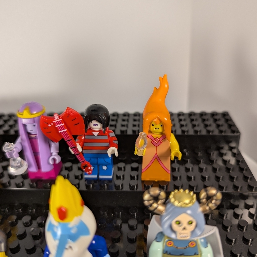 8 Minifigures- Adventure Time Anime Building Block Toy Action Figure Lot - Picture 4 of 13